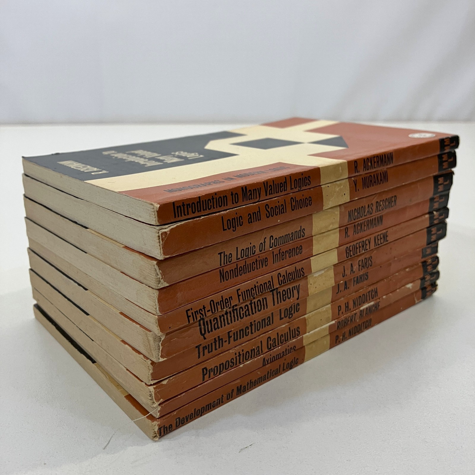 Monographs in Modern Logic by Geoffrey Keene Mixed Publishers MMPB 10 Book Lot