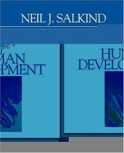 An Introduction to Theories of Human Deve- Neil J Salkind, 0761926399, paperback