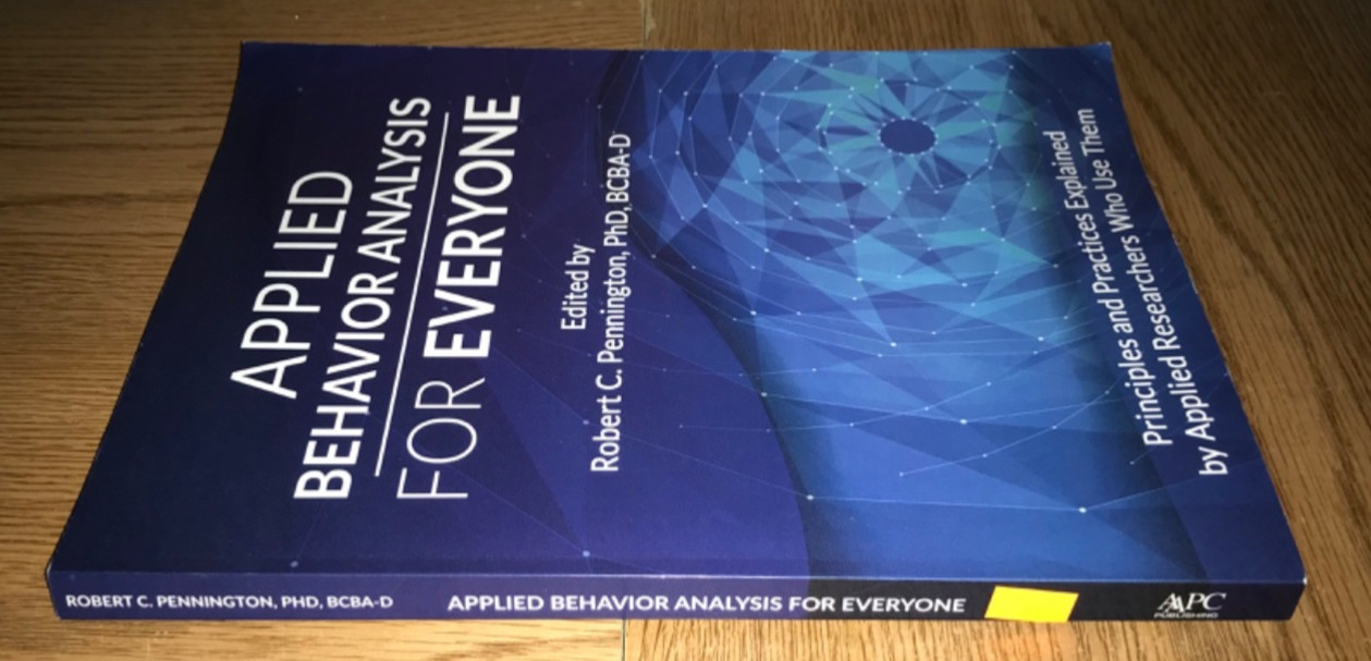APPLIED BEHAVIOR ANALYSIS FOR EVERYONE BOOK AAPC TEXTBOOK AUTISM SPECTRUM ETC