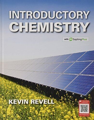 Introductory Chemistry Hardcover Kevin Revell