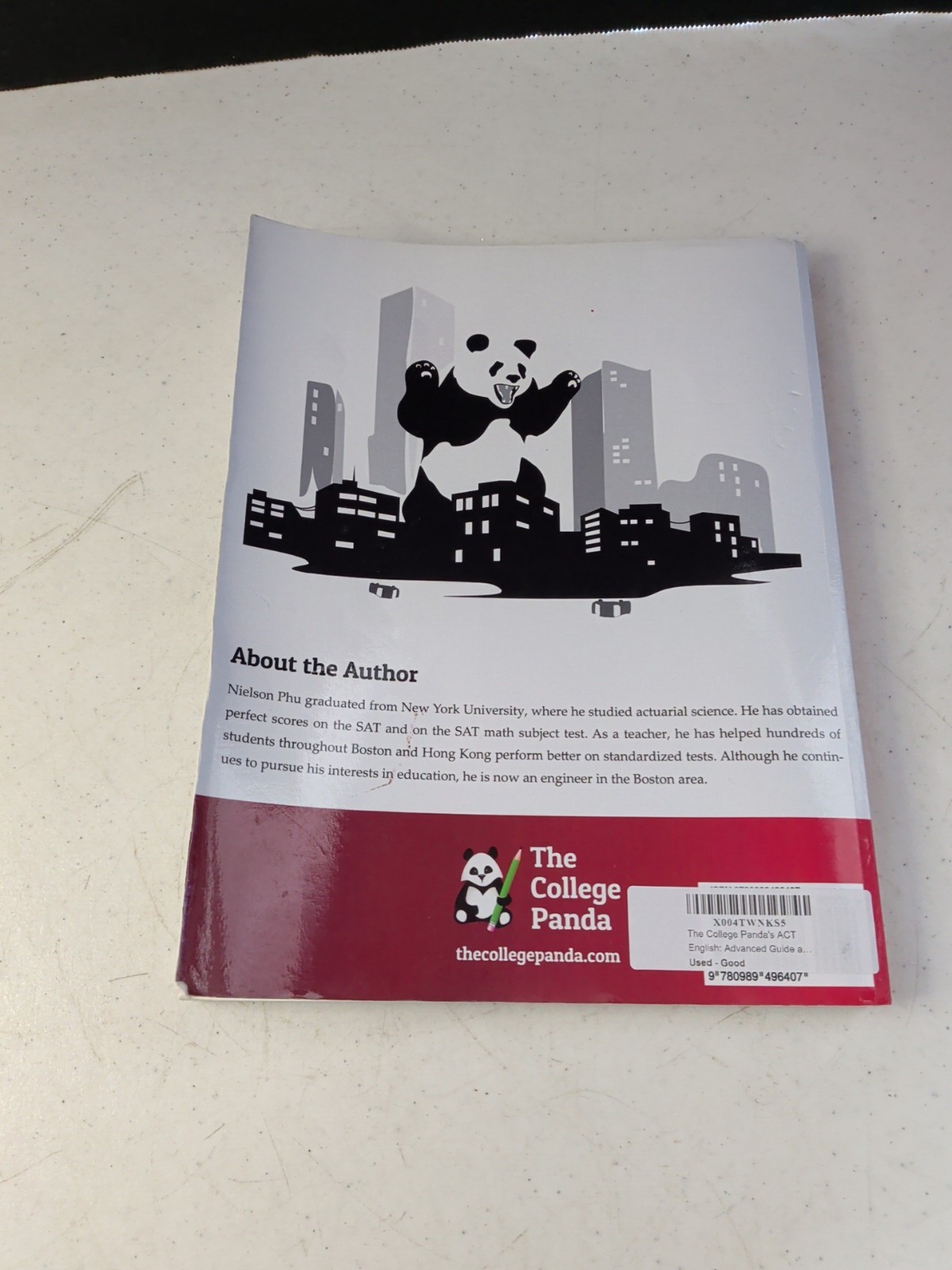 The College Panda’s ACT Math: Advanced Guide and Workbook – Paperback – GOOD