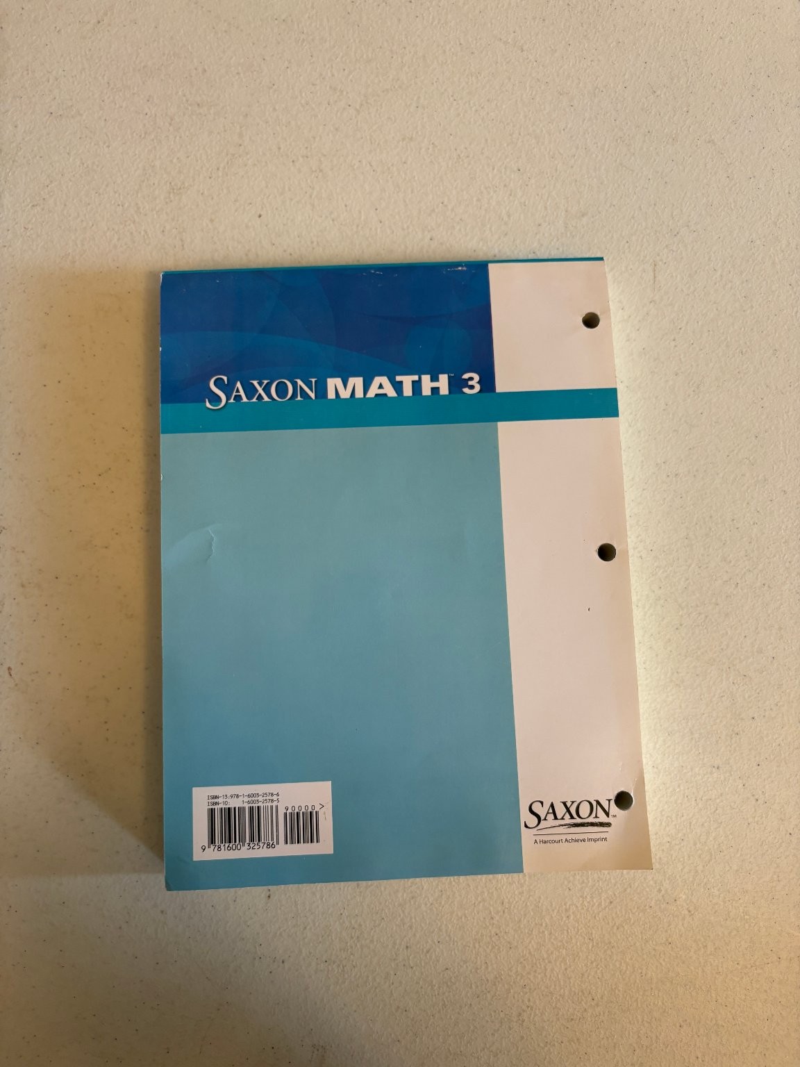 Saxon Math 3 Student Workbook Part 1 Nancy Larson 2008 Homeschool Education