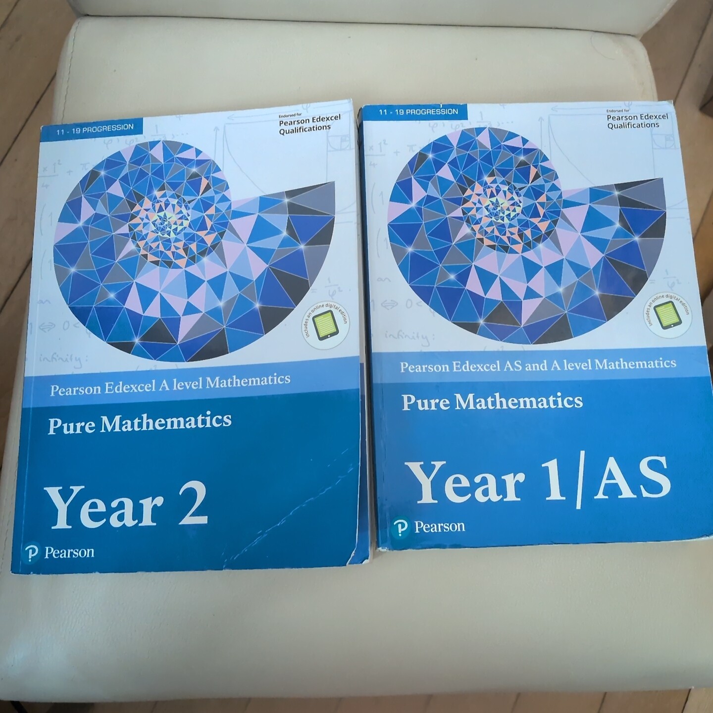 Edexcel Pure Mathematics Year 1/AS and Year 2 (BOTH BOOKS)