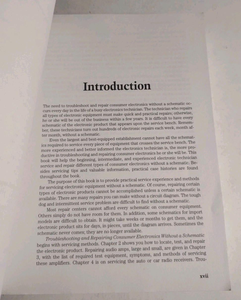 Troubleshooting & Repairing Consumer Electronics Without a Schematic 2nd Edition