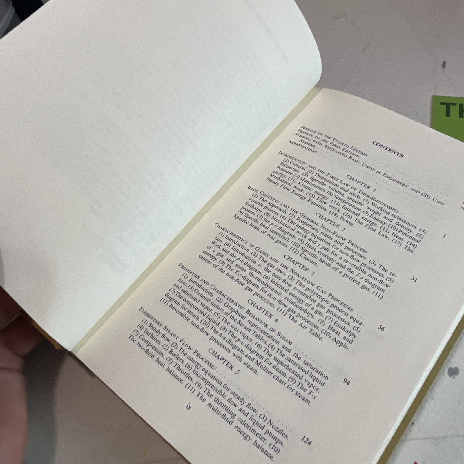 1978 Fourth Edition Elements Of Applied Thermodynamics Textbook Johnston Bock