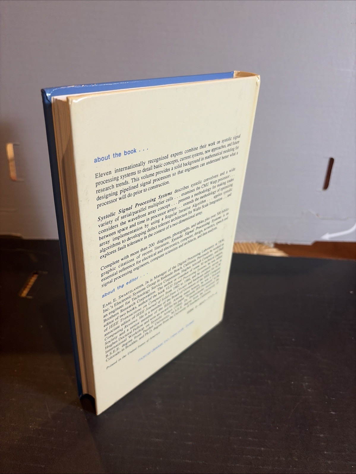 SYSTOLIC SIGNAL PROCESSING SYSTEMS (ELECTRICAL AND By E. Swartzlander