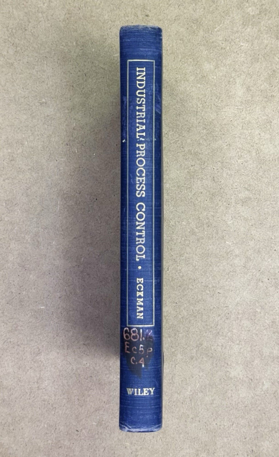 LANL Copy! Vintage 1948 Industrial Process Control by Eckman HC