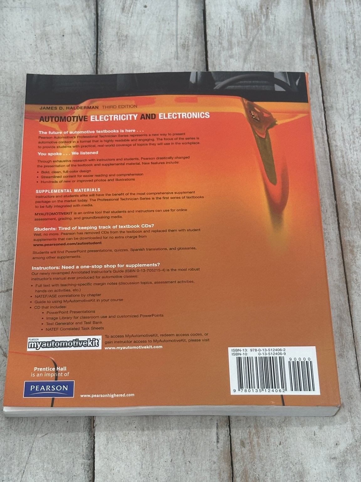 Automotive Electricity and Electronics James D. Halderman 3rd Edition Pearson