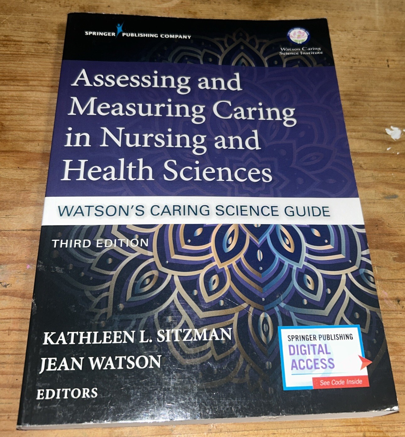 Assessing and Measuring Caring in Nursing and Health Sciences : Watson’s Book