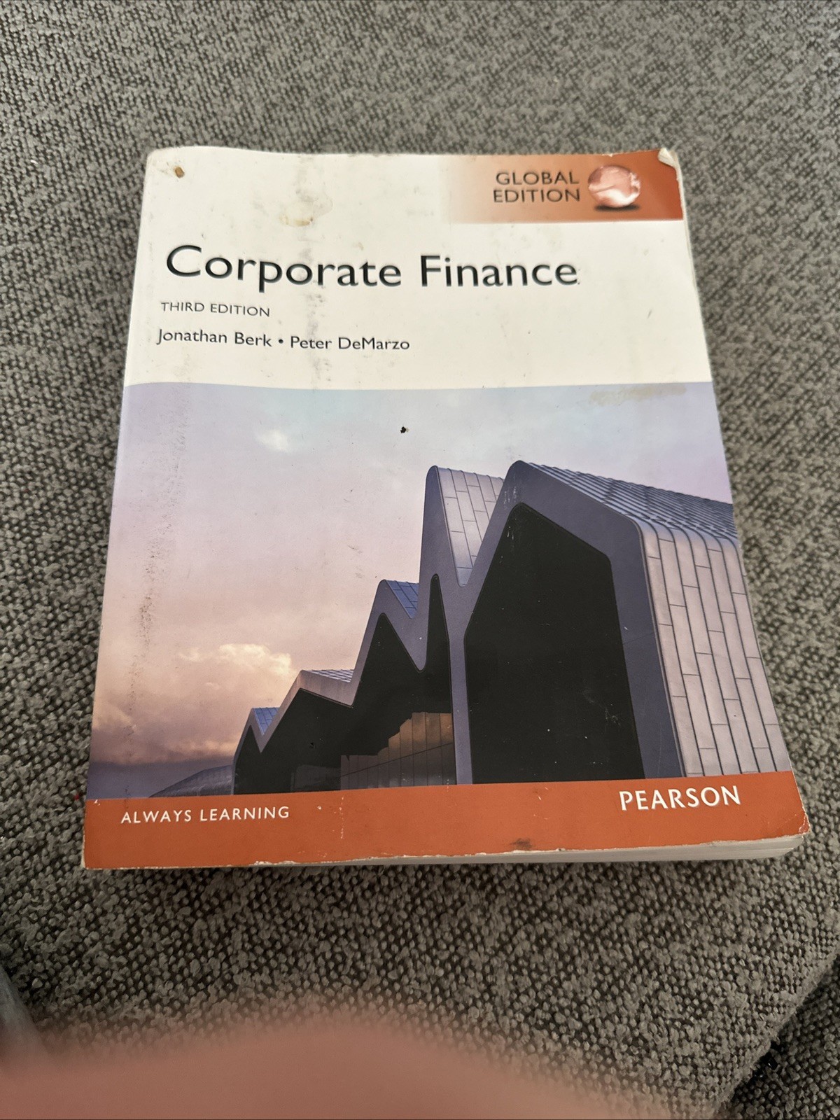 Corporate Finance ~ Global Edition ~3e ~ Berk, DeMarzo ~ ISBN 9780273792024