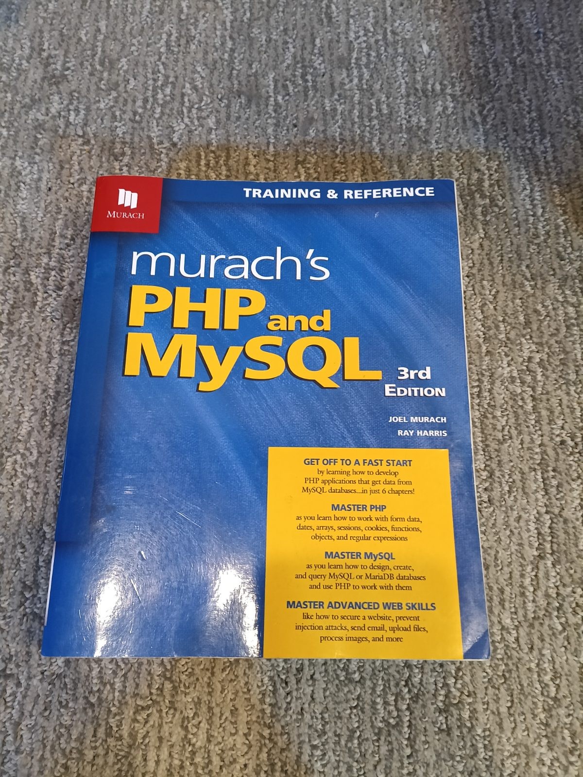 Murach’s PHP and MySQL Joel Murach 3rd Edition (2016) [VG]