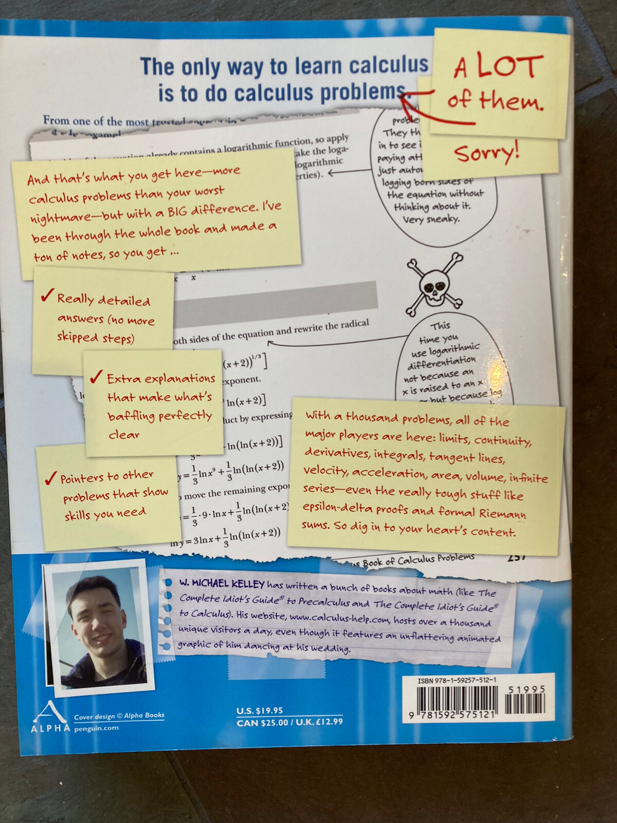 Humongous Bks.: The Humongous Book of Calculus Problems by W. Michael Kelley (2…