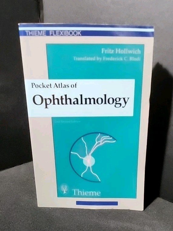 POCKET ATLAS OF OPHTHALMOLOGY By Fritz Hollwich Soft Cover 1986