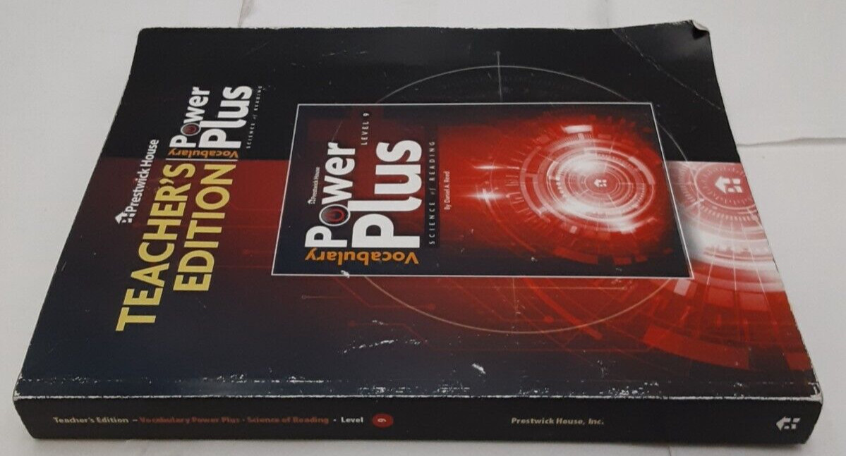 Vocabulary Power Plus Science of Reading Level 9 Teachers Edition 9781620193815