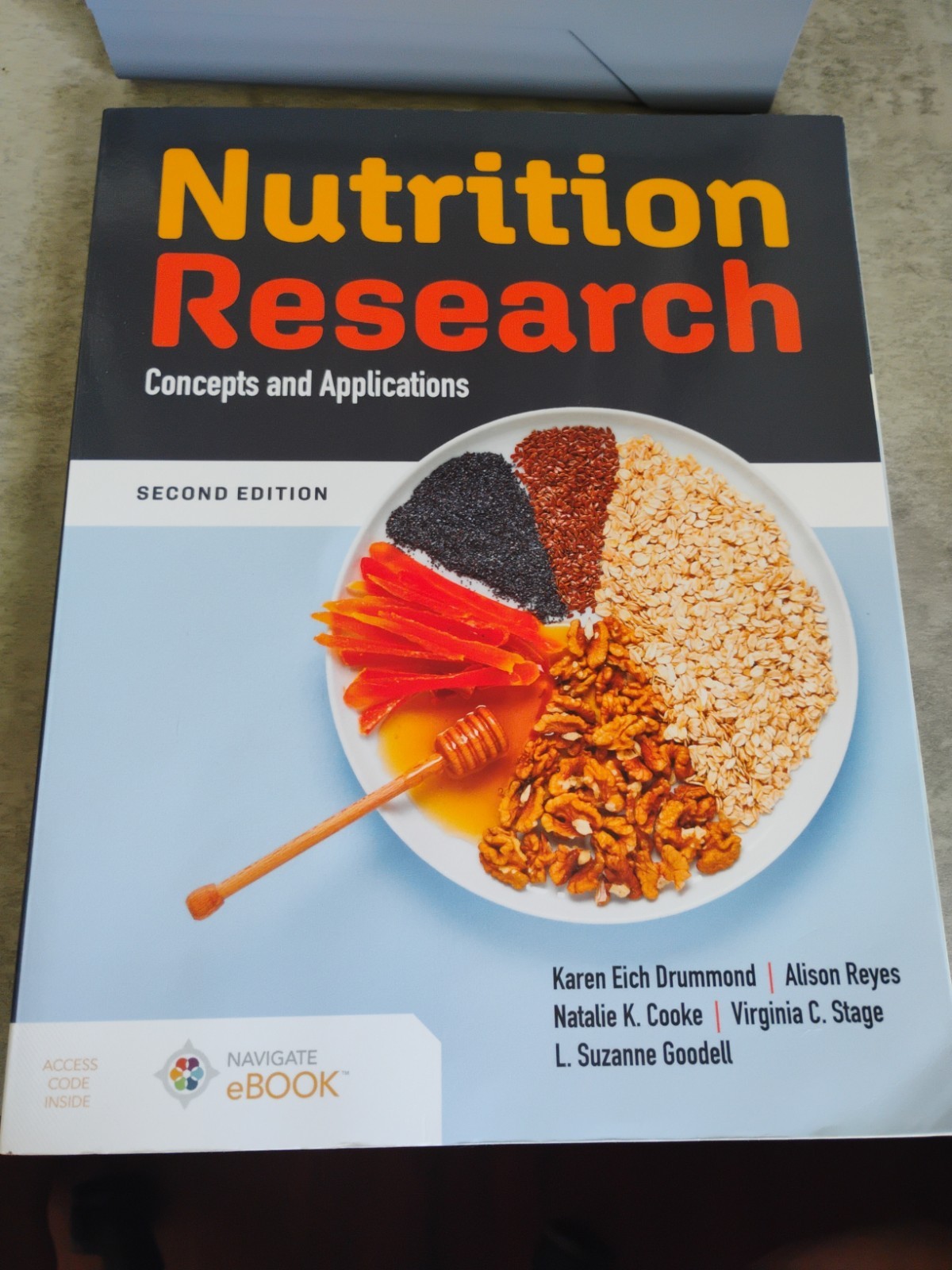Nutrition Research: Concepts and Applications Second Edition Paperback Textbook