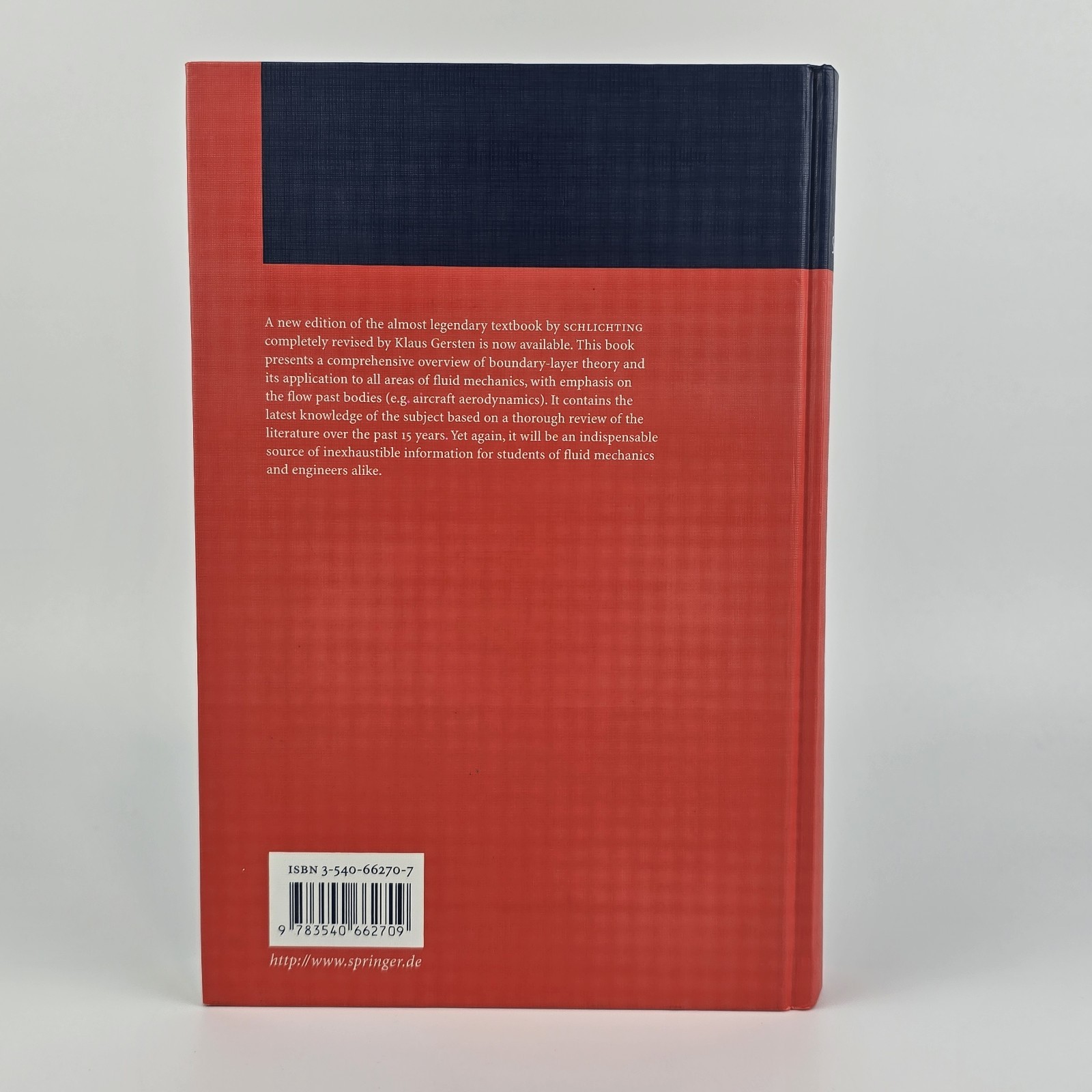 Boundary-Layer Theory by Herrmann Schlichting and K. Gersten 8th Edition