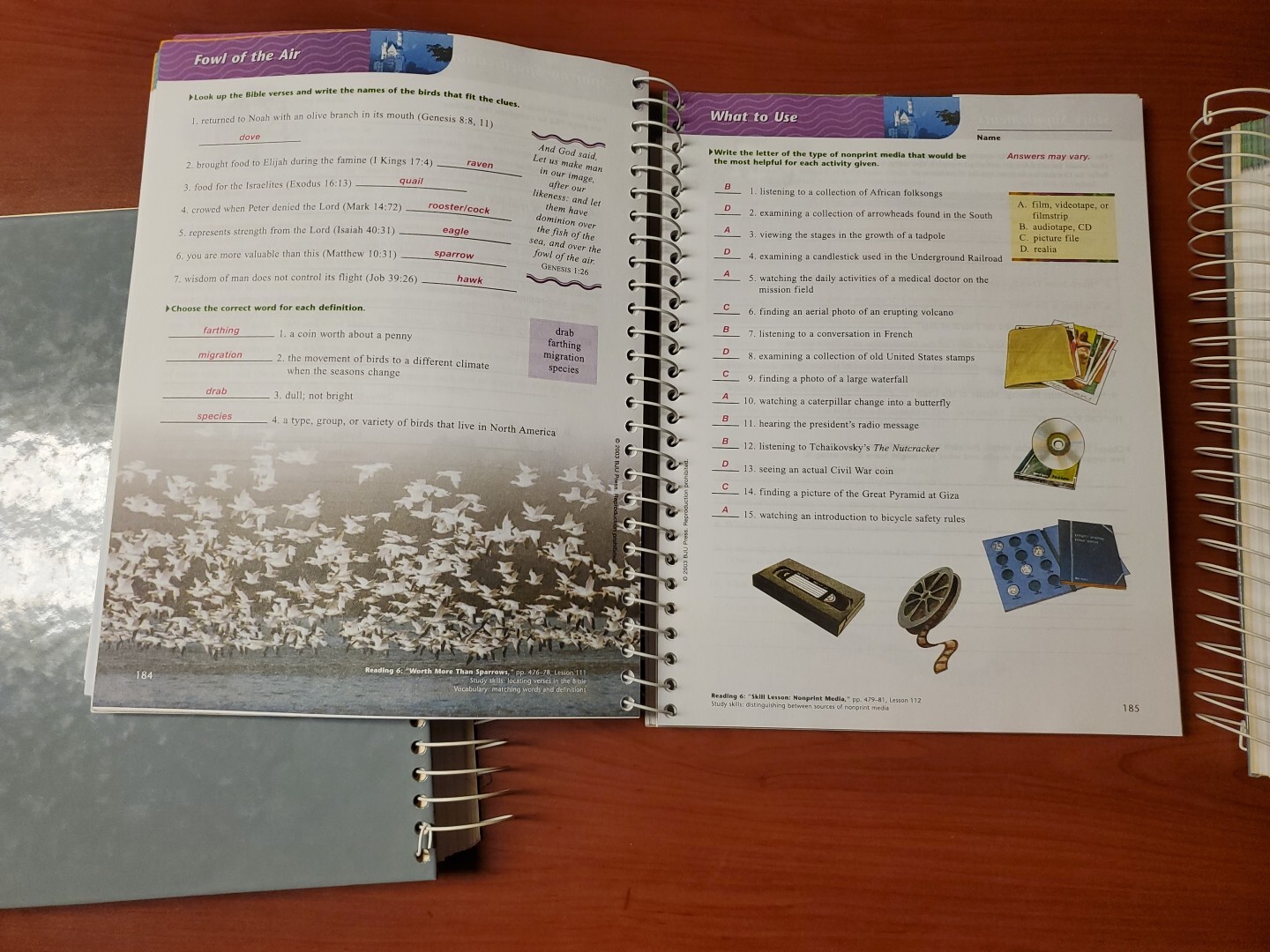 BJU Reading 6: As Full As The World-Worktext Answer Key & Teacher Ed. 1 And 2