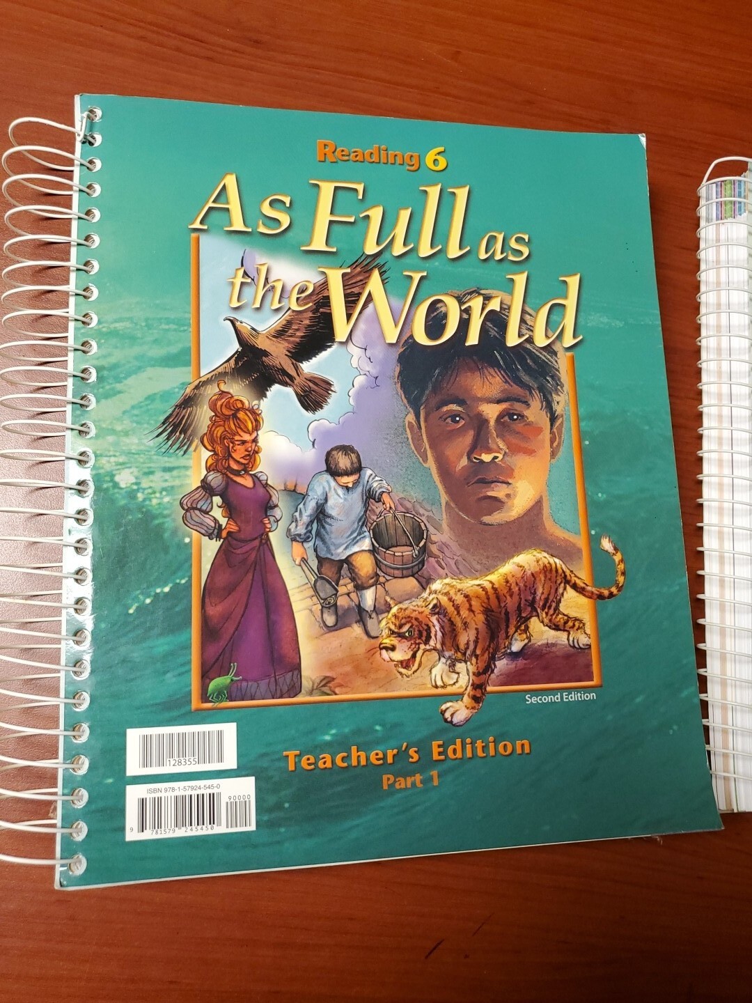 BJU Reading 6: As Full As The World-Worktext Answer Key & Teacher Ed. 1 And 2