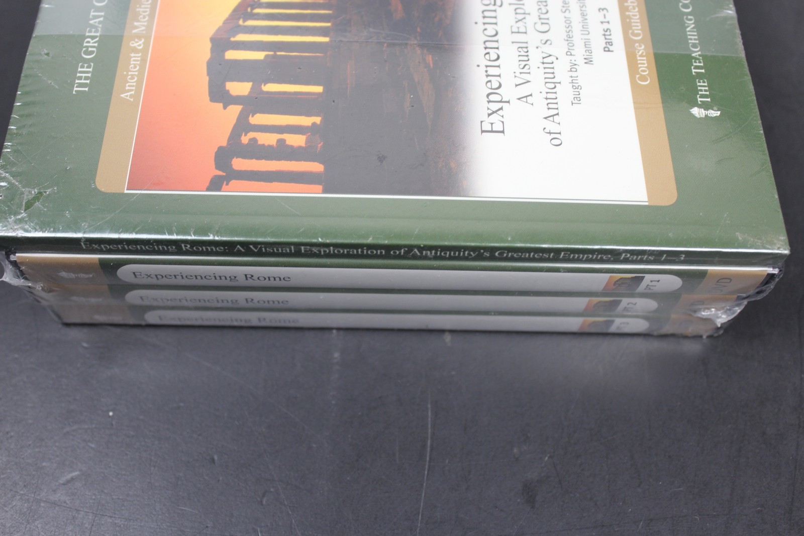 The Great Courses Experiencing Rome Parts 1-3 Course Guidebook & 6 DVD Set NEW