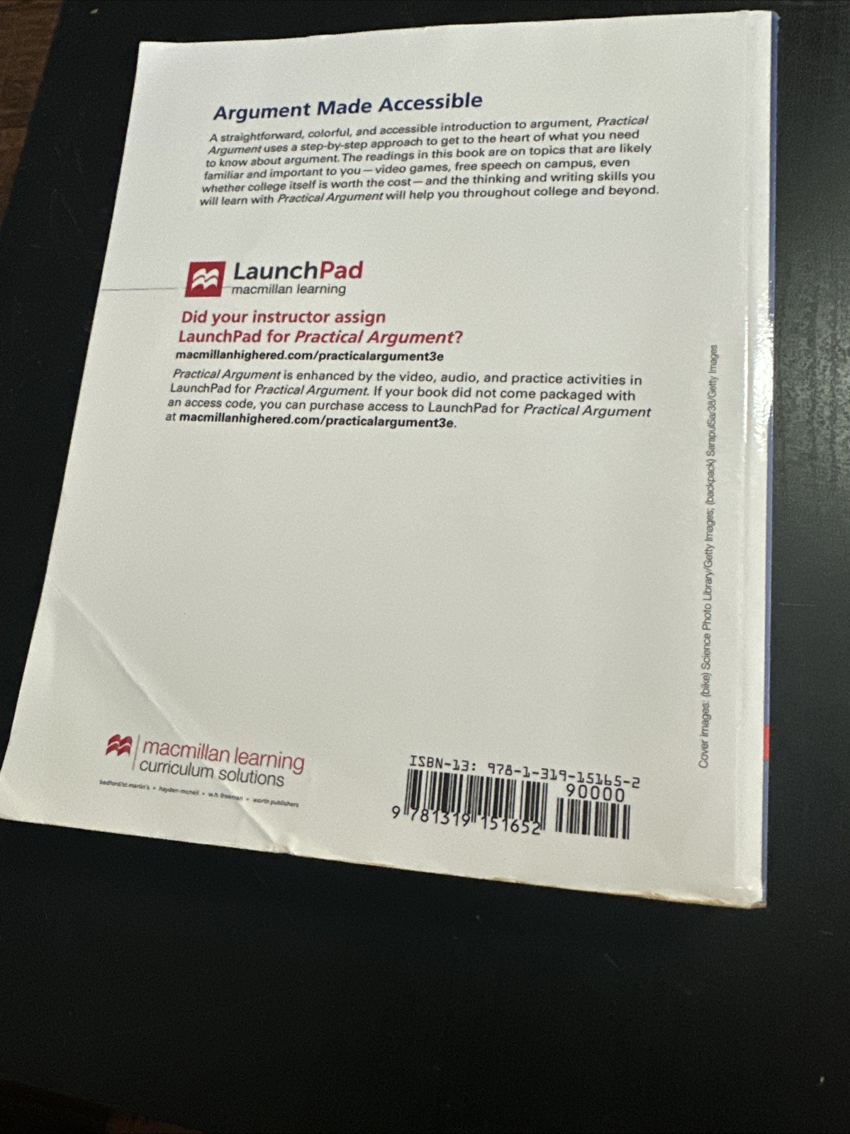 Practical Argument : A Text and Anthology by Stephen R. Mandell and Laurie G 3rd