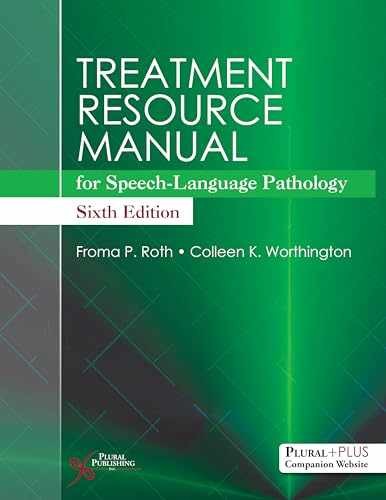 Treatment Resource Manual for – Paperback, by Froma Roth; Colleen – Very Good h