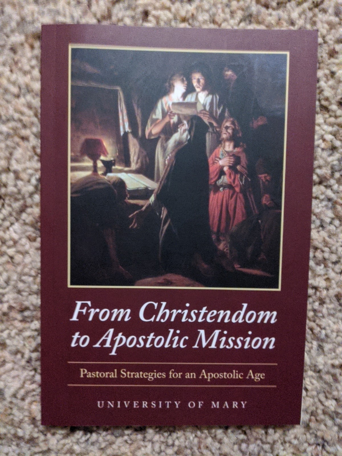 From Christendom to Apostolic Mission : Pastoral Strategies for an Apostolic Age