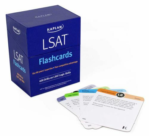 LSAT Prep Flashcards, Kaplan Test Prep, 9781506262765, 40 Drills -read