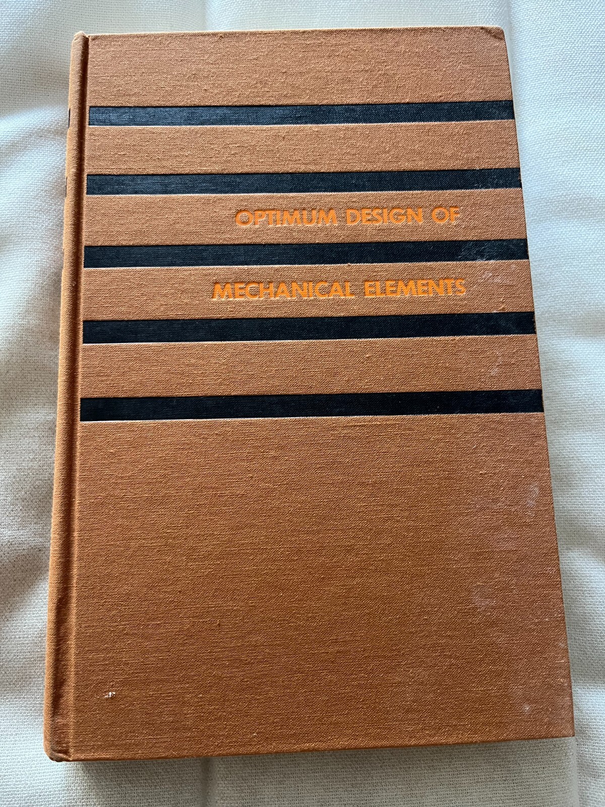 Optimum Design Of Mechanical Elements By Johnson, Ray C.