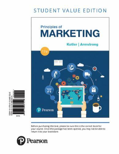 Principles of Marketing, Student Value Edition by Philip Kotler