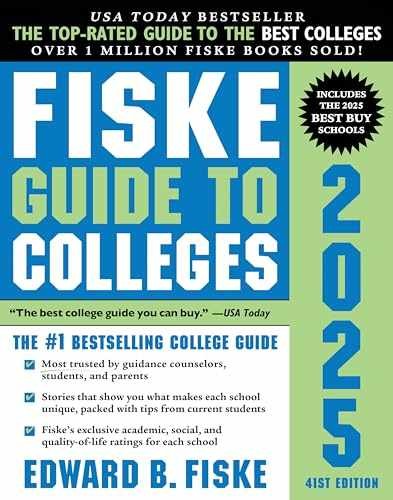 Fiske Guide to Colleges 2025 – Paperback, by Fiske Edward B – Very Good