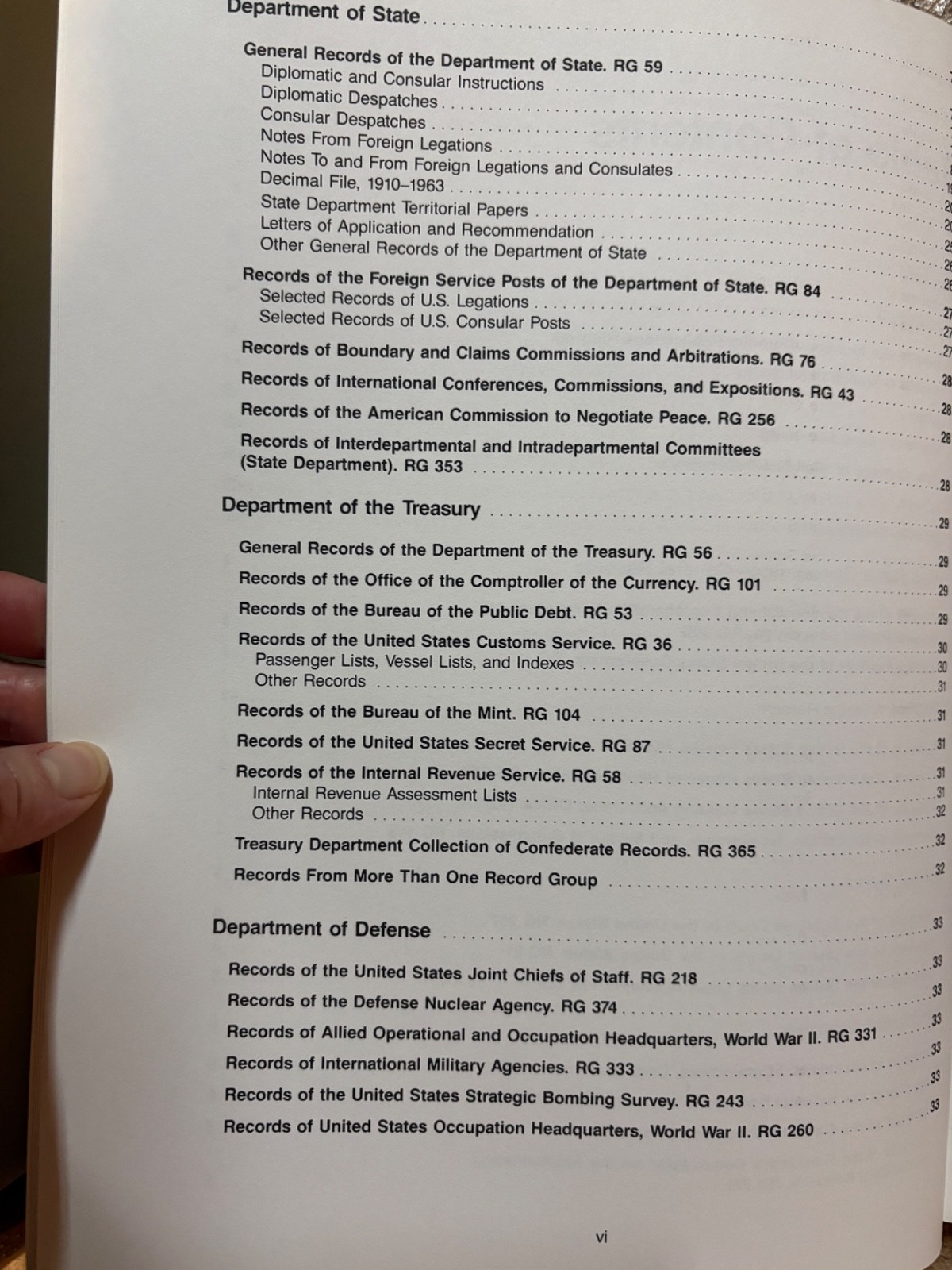 National Archives Microfilm Resources for Research ( paperback 1986)