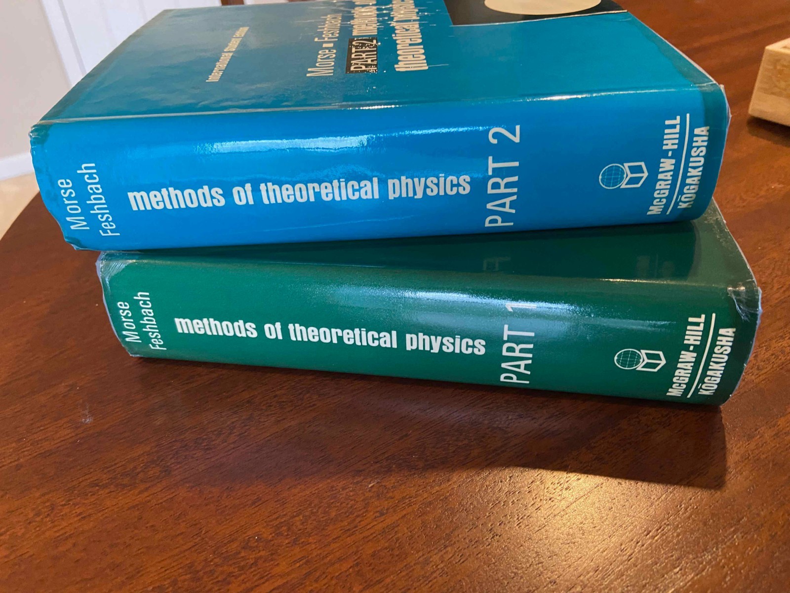 Methods of Theoretical Physics Both Volumes -Part I & II By Morse & Fresbach MIT