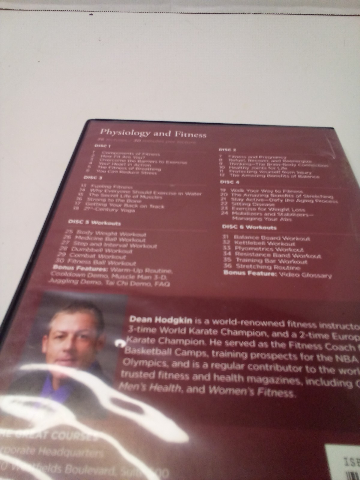 Physiology And Fitness DVD Course Guidebook Set The Great Courses