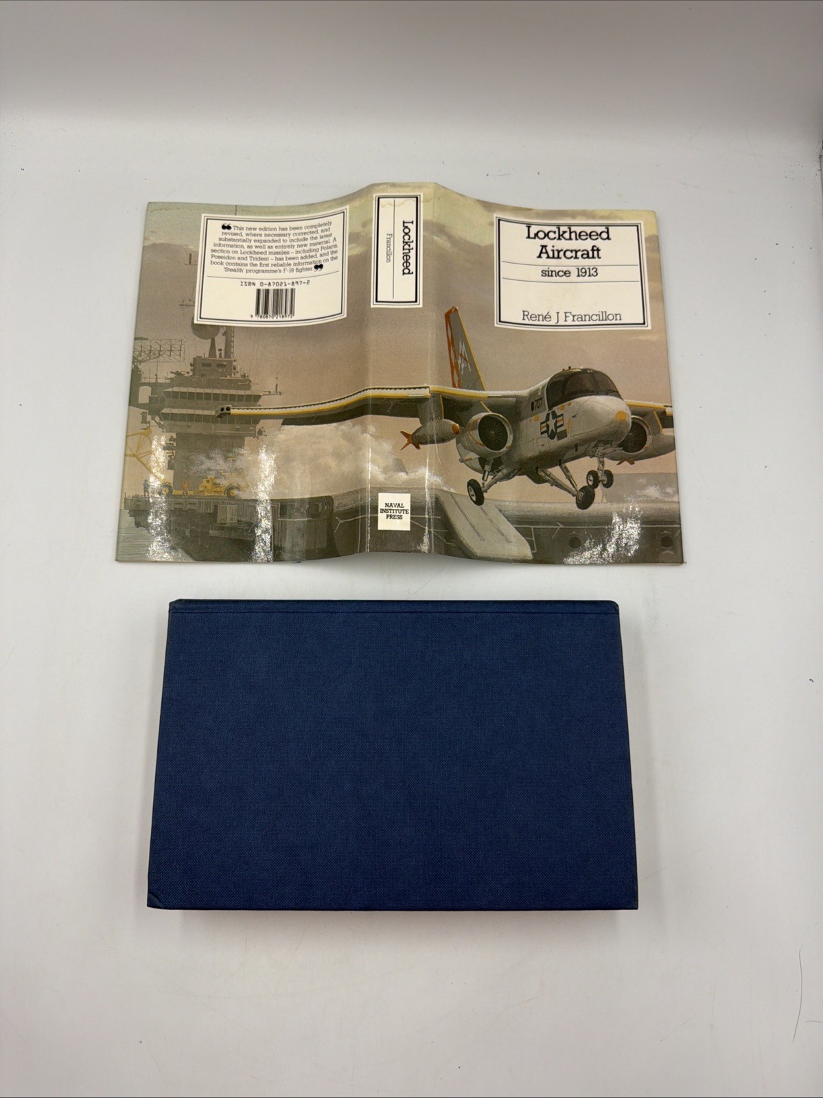 Lockheed Aircraft Since 1913 by René J Francillon Military Aviation Book