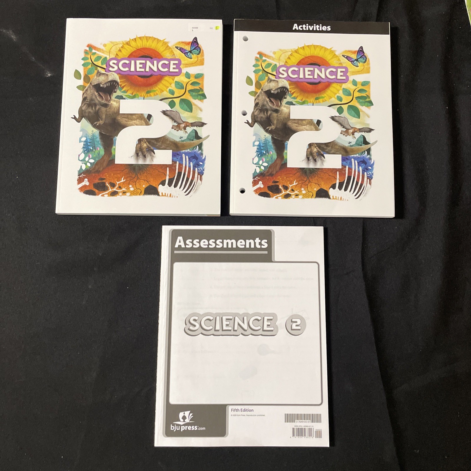 BJU Science 2 Set – Student Tests, Activities Book, & Textbook – Fifth Edition