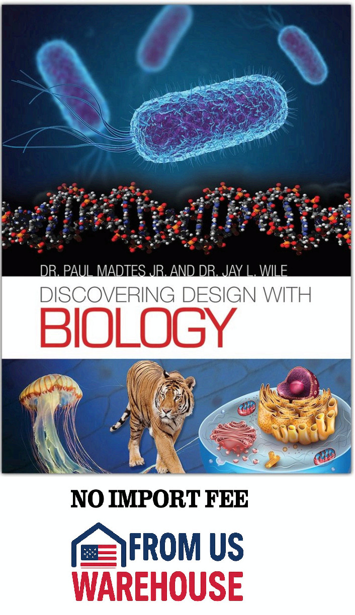 Discovering Design with Biology Textbook Berean Builders HS Science