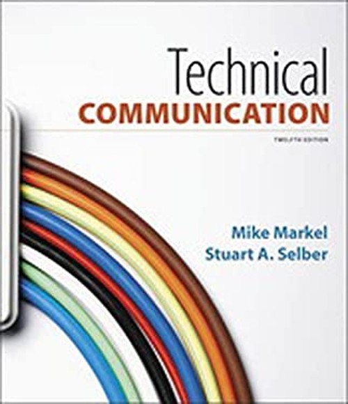 Technical Communication Paperback Mike, Selber, Stuart A. Markel