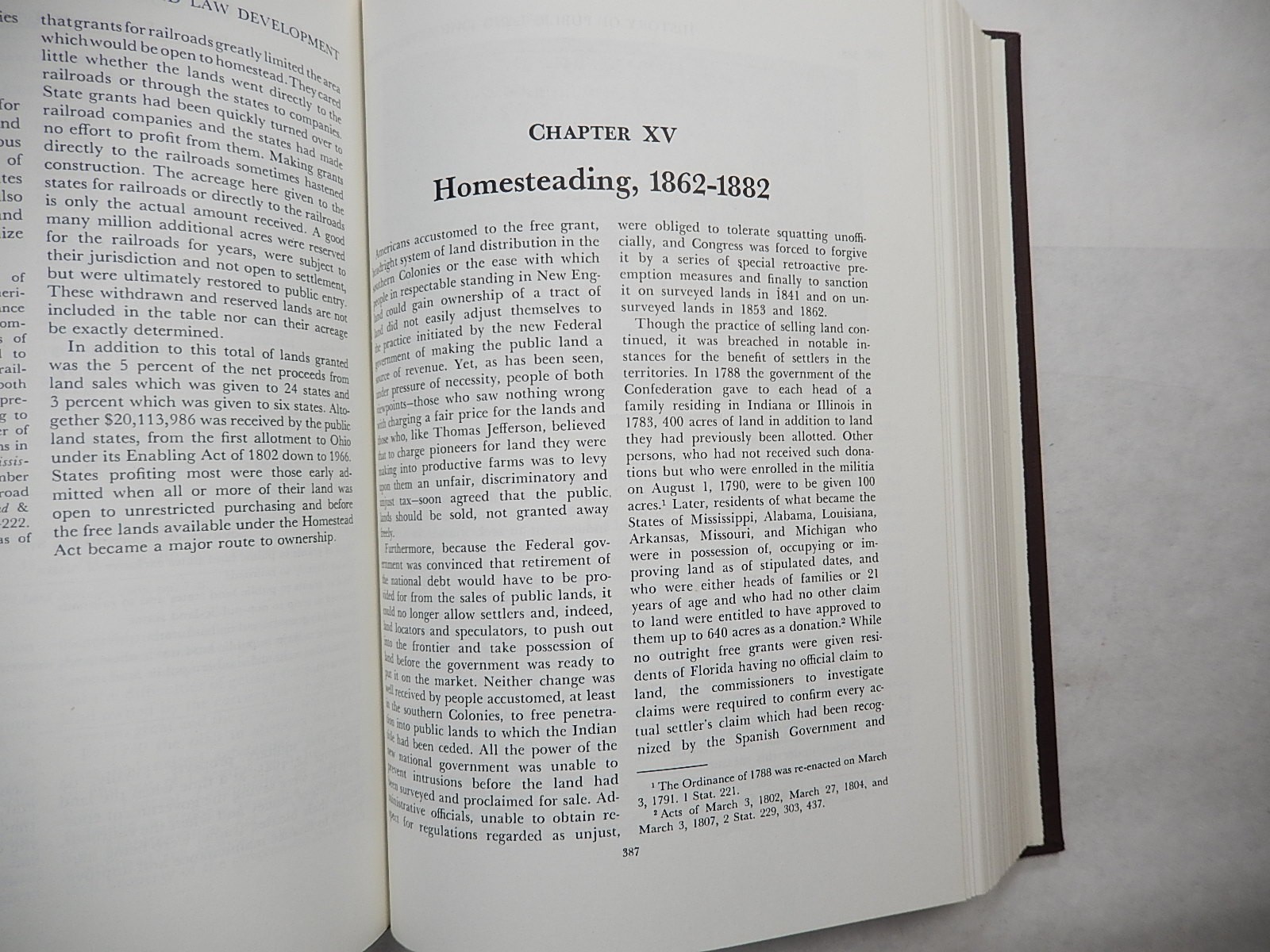 History of Public Land Law Development by Paul W. Gates, 1968, NICE