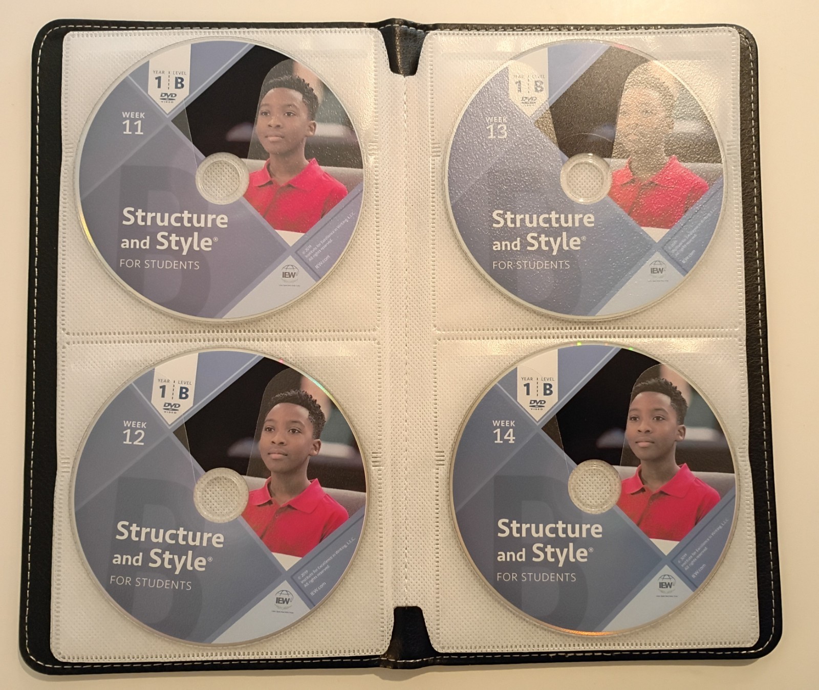 IEW Structure & Style For Students 1B DVDs Teacher Manual Homeschool Curriculum