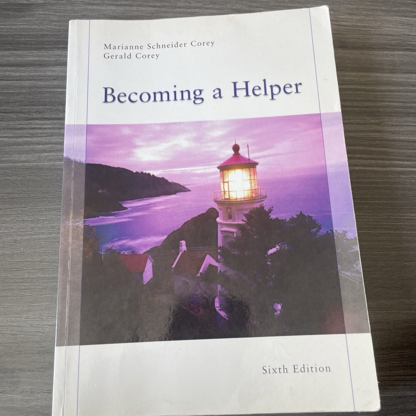 Psychology Textbook Becoming a Helper Counseling Book 6th Edition