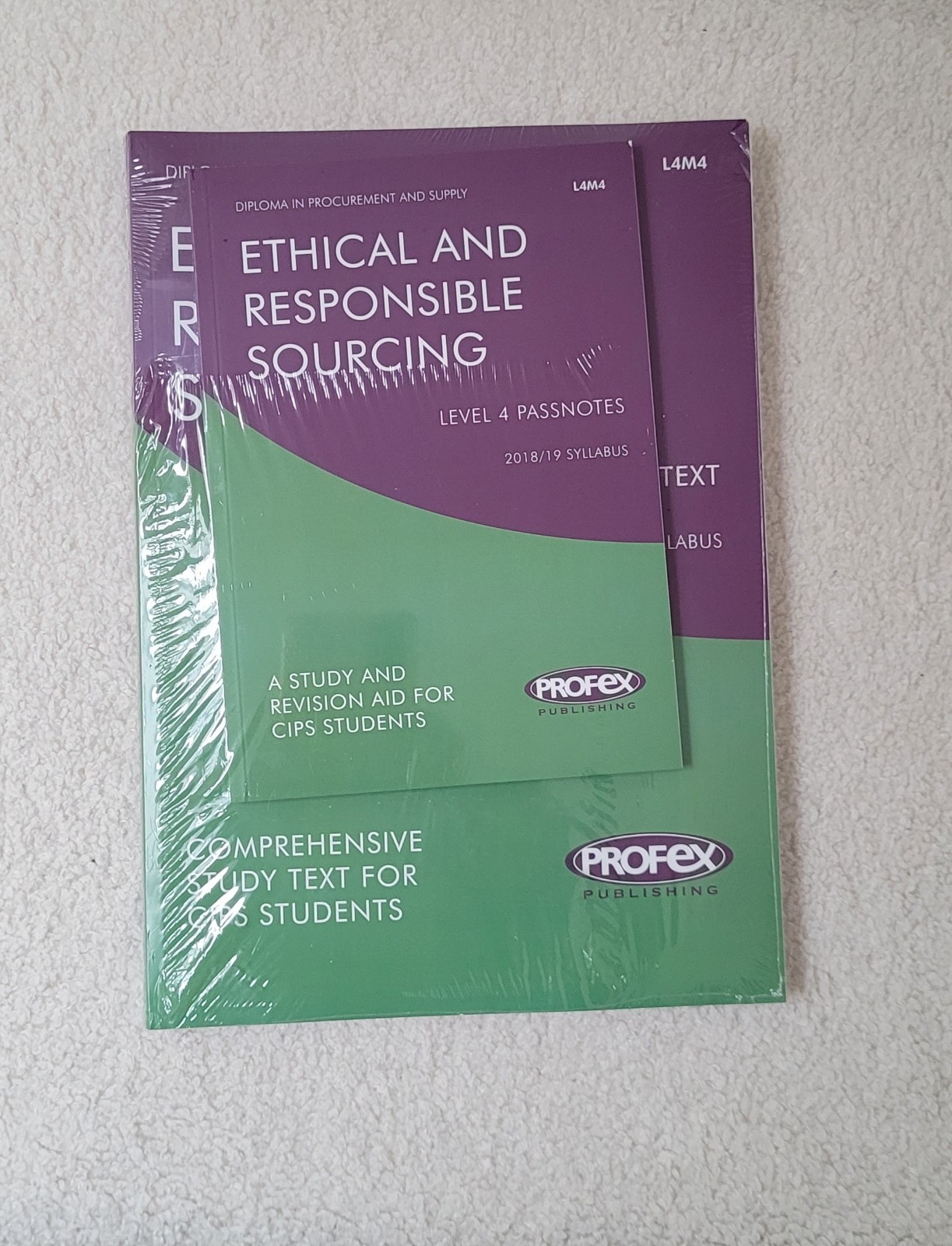 New CIPS Level 4 L4M4 – Study Text Textbook And Passnotes Procurement Profex