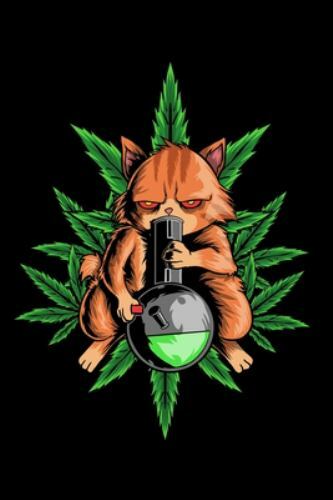 120 Pages DINA5: Cannabis Graphic Jorunal Book For Marijuana Smoker 120 Pages…