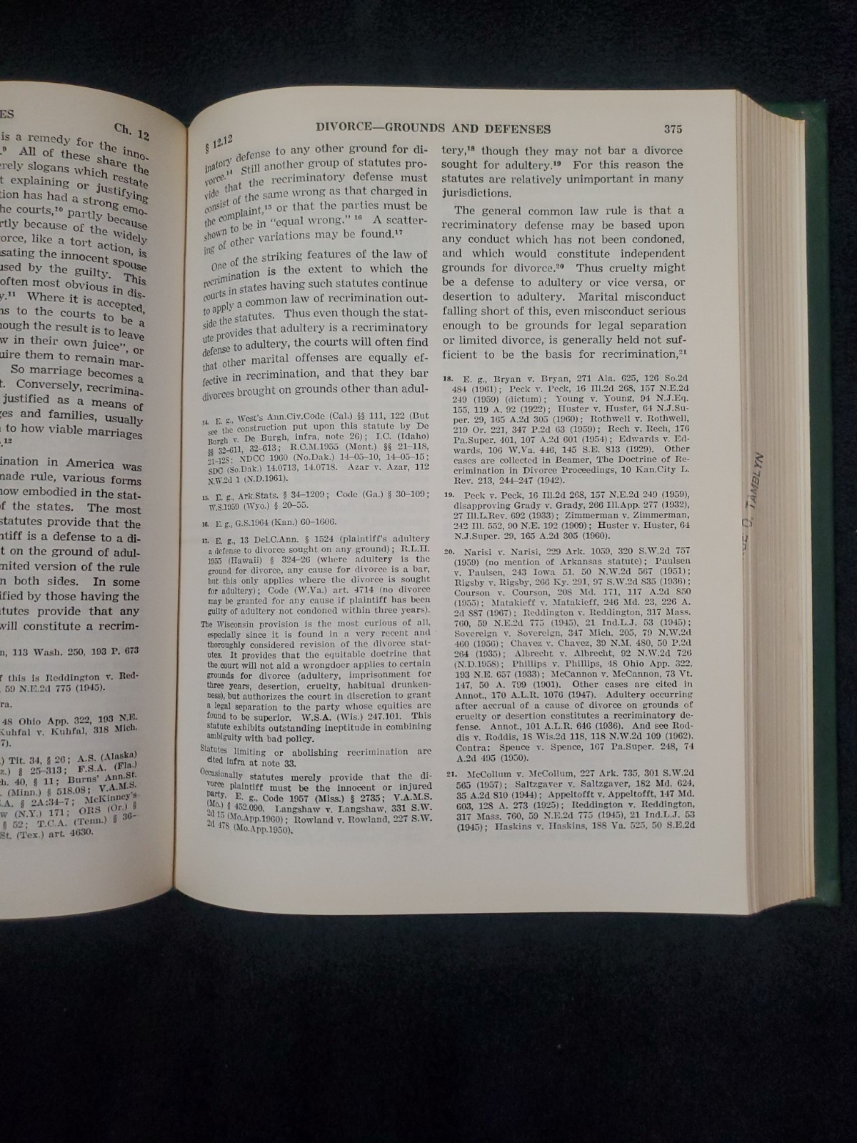 Law Of Domestic Relations Homer H. Clark, Jr.