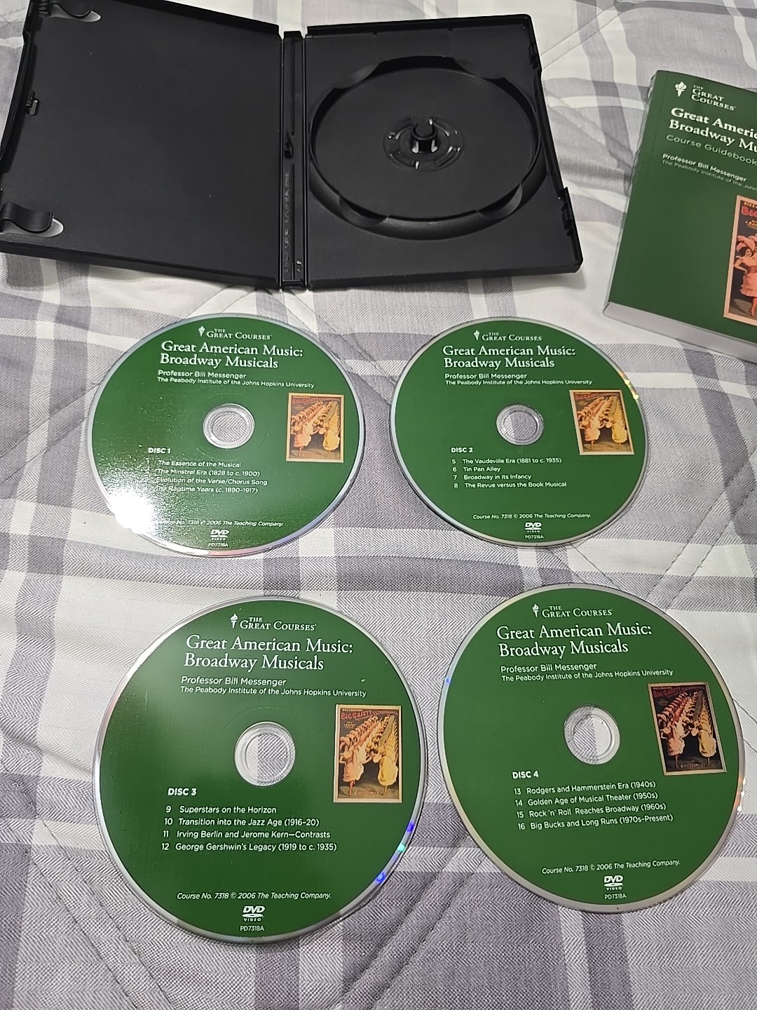 The Great Courses Great American Music: Broadway Musicals DVD Guidebook