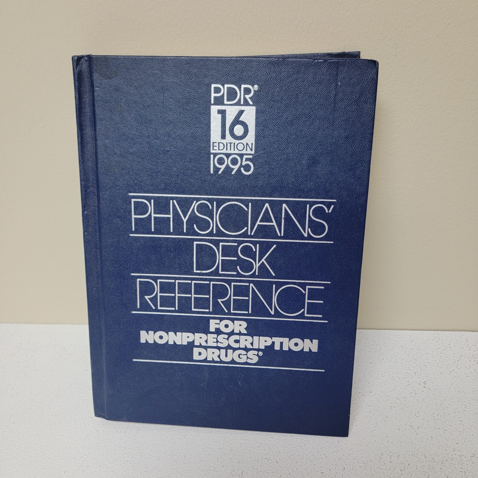 Physicians Desk Reference 16th Edition Nonprescription Drugs Book 1995 Medical