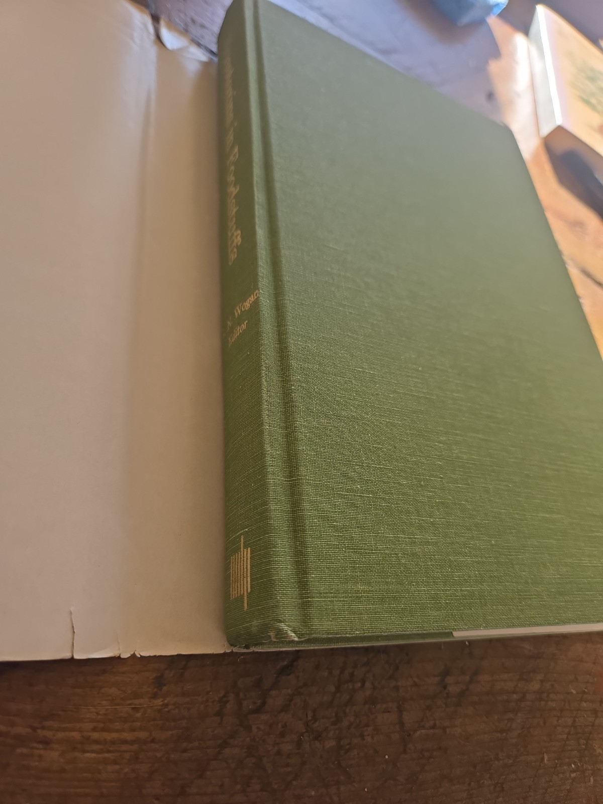 1965 Mycotoxins in Foodstuffs Edited By Gerald N. Wogan HC DJ