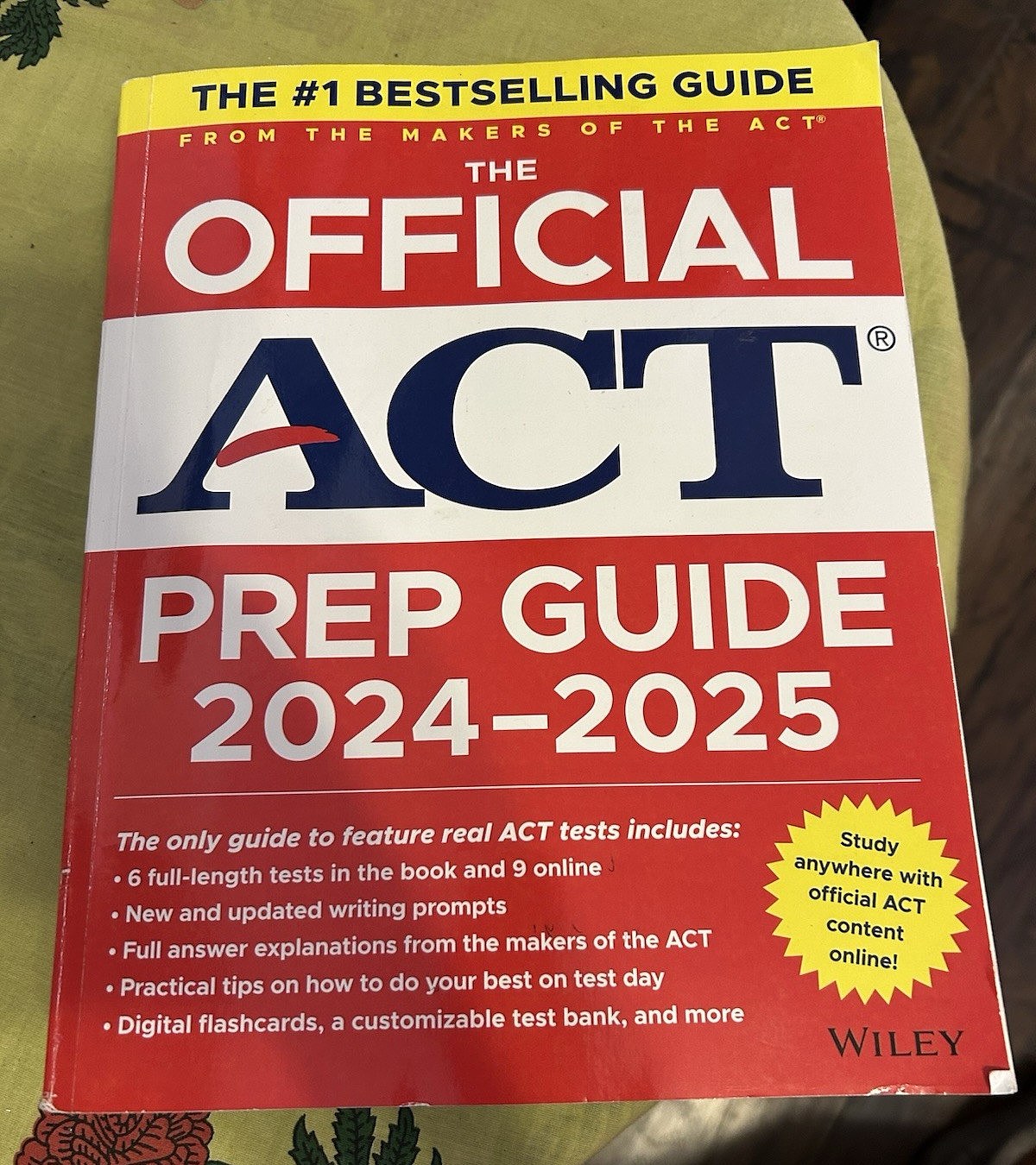 The Official ACT Prep Guide 2024-2025: Book + 9 Practice Tests + 400 Digital…