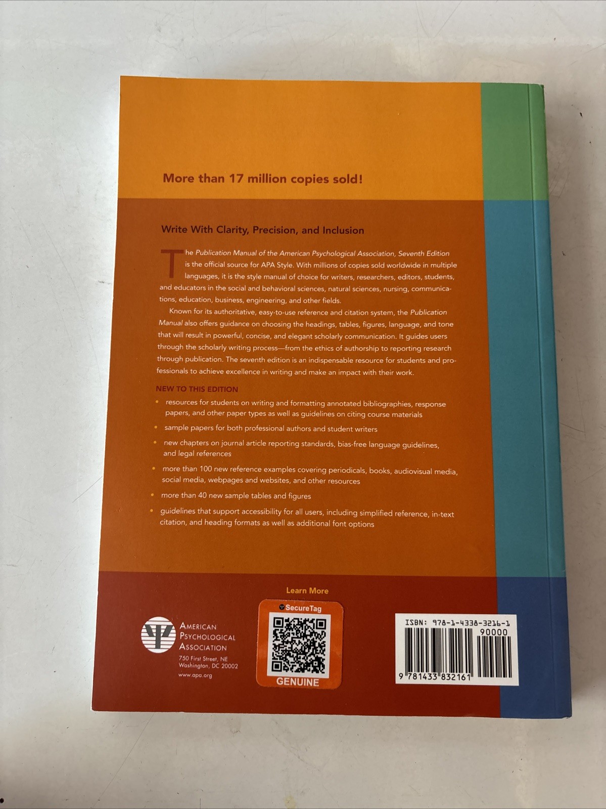 Publication Manual 7th Edition of the American Psychological Association