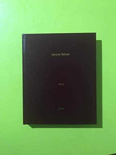 Consumer Behavior: Buying, Having, – Hardcover, by Solomon Michael – Very Good j