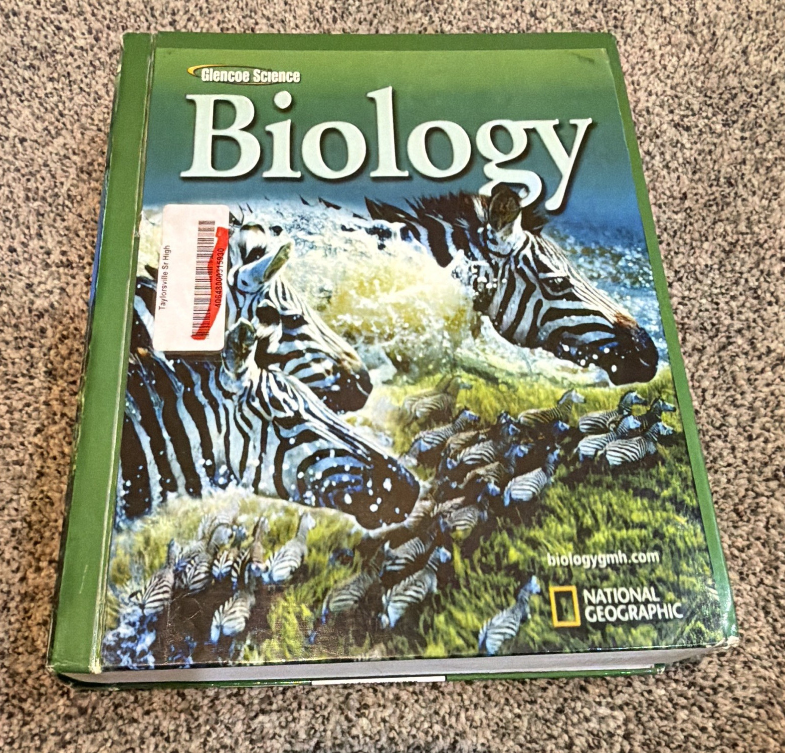 #40 Science Biology Hardcover Textbook 2007 High School Biggs Hagins